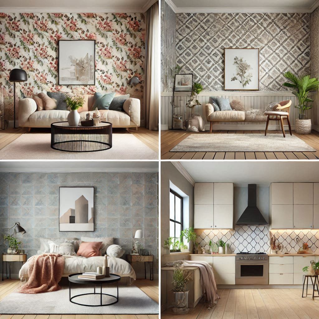 آیا با انواع کاغذ دیواری آشنایی دارید؟