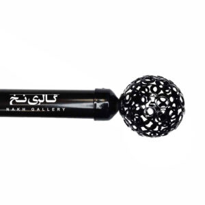 میله پانچ سایز 25 میلیمتر رنگ مشکی