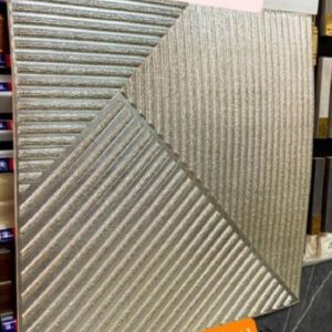 دیوارپوش 70*70 سانت سیلور کروم پشت چسب دار